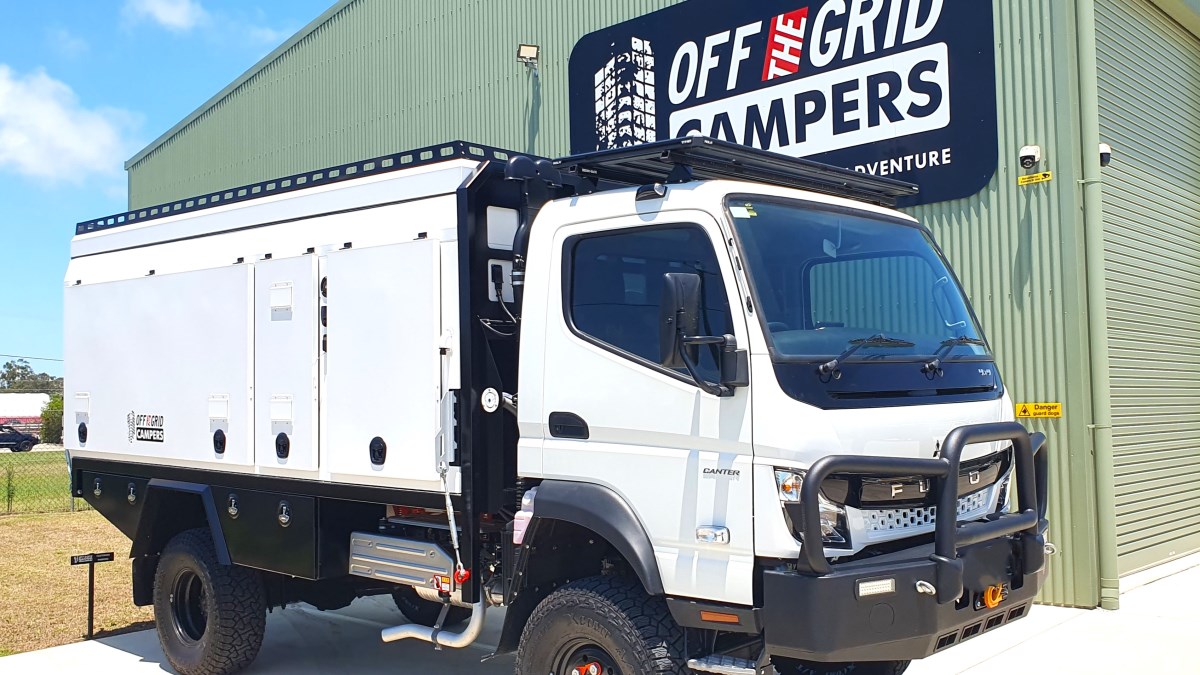 Single-Cab Truck Slide-On Camper