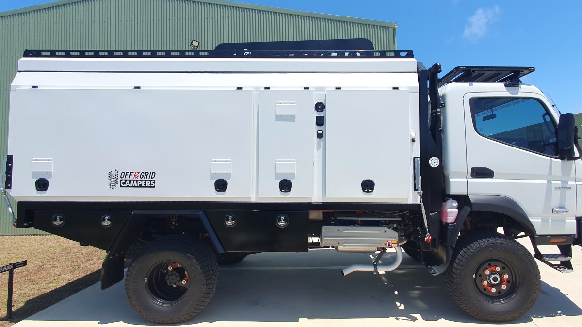 Single-Cab Truck Slide-On Camper
