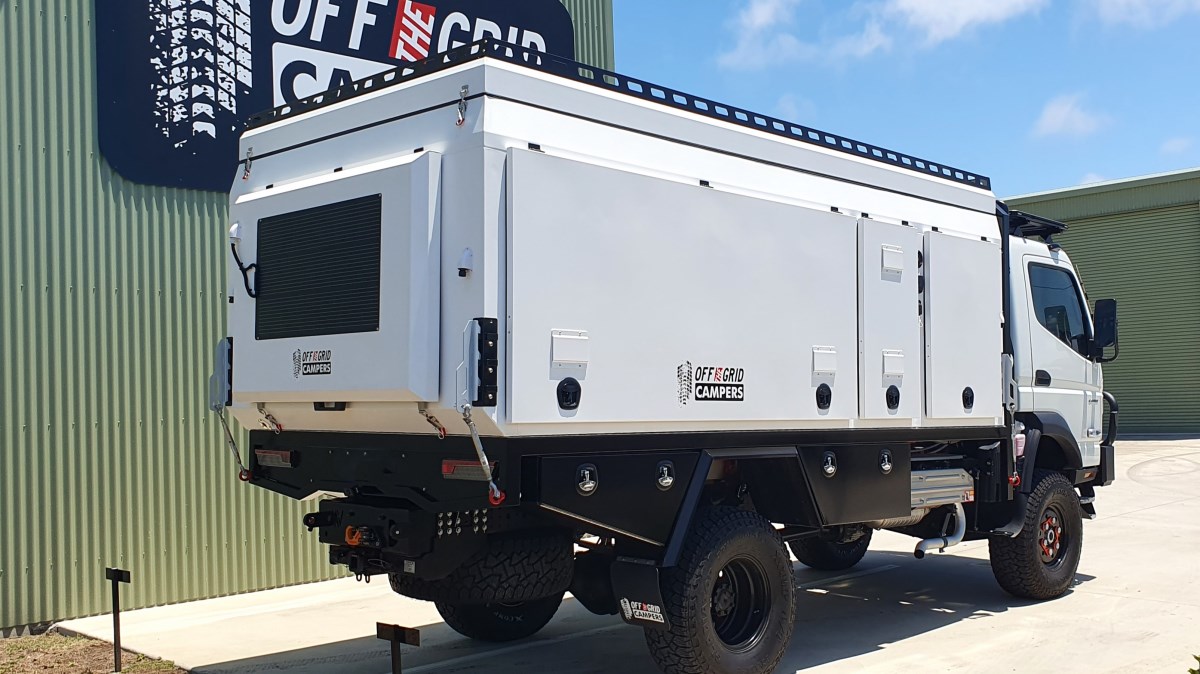 Single-Cab Truck Slide-On Camper