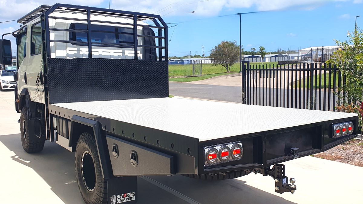 Dual-Cab Truck Tray