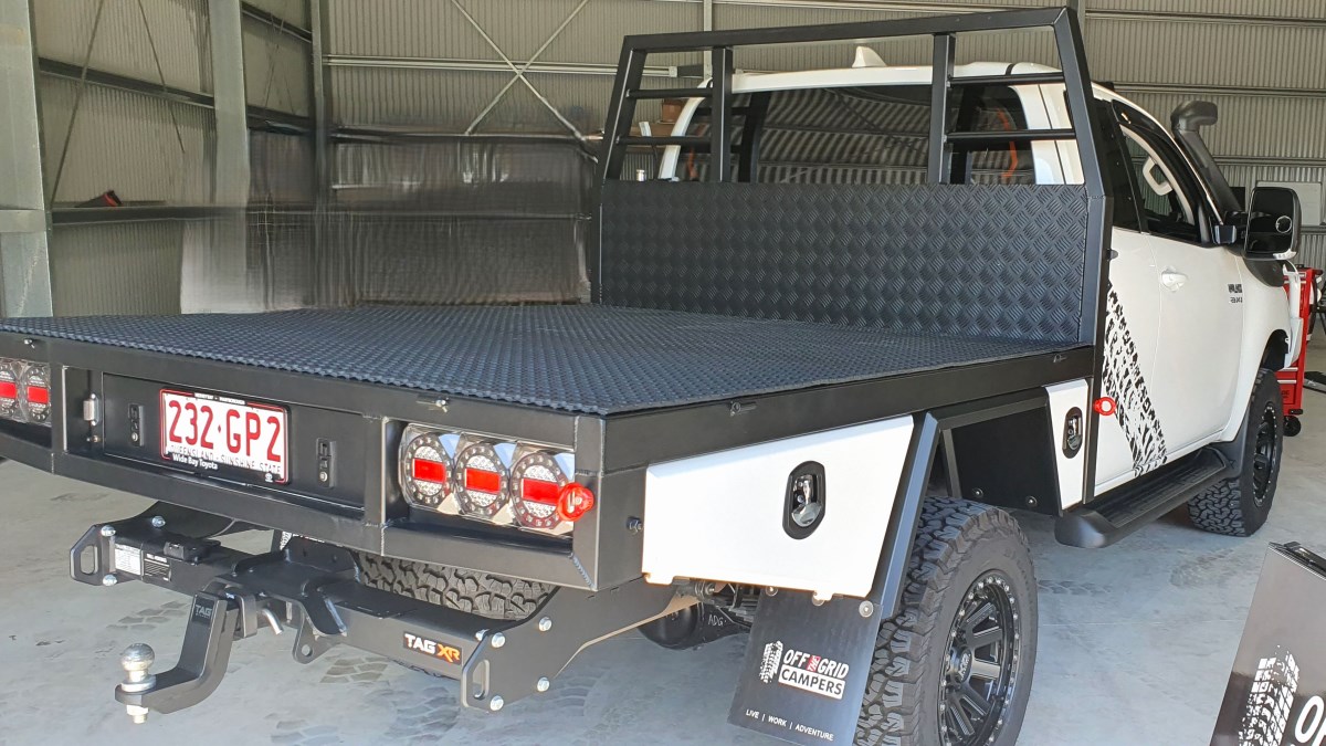 Extra-Cab Ute Example Tray design