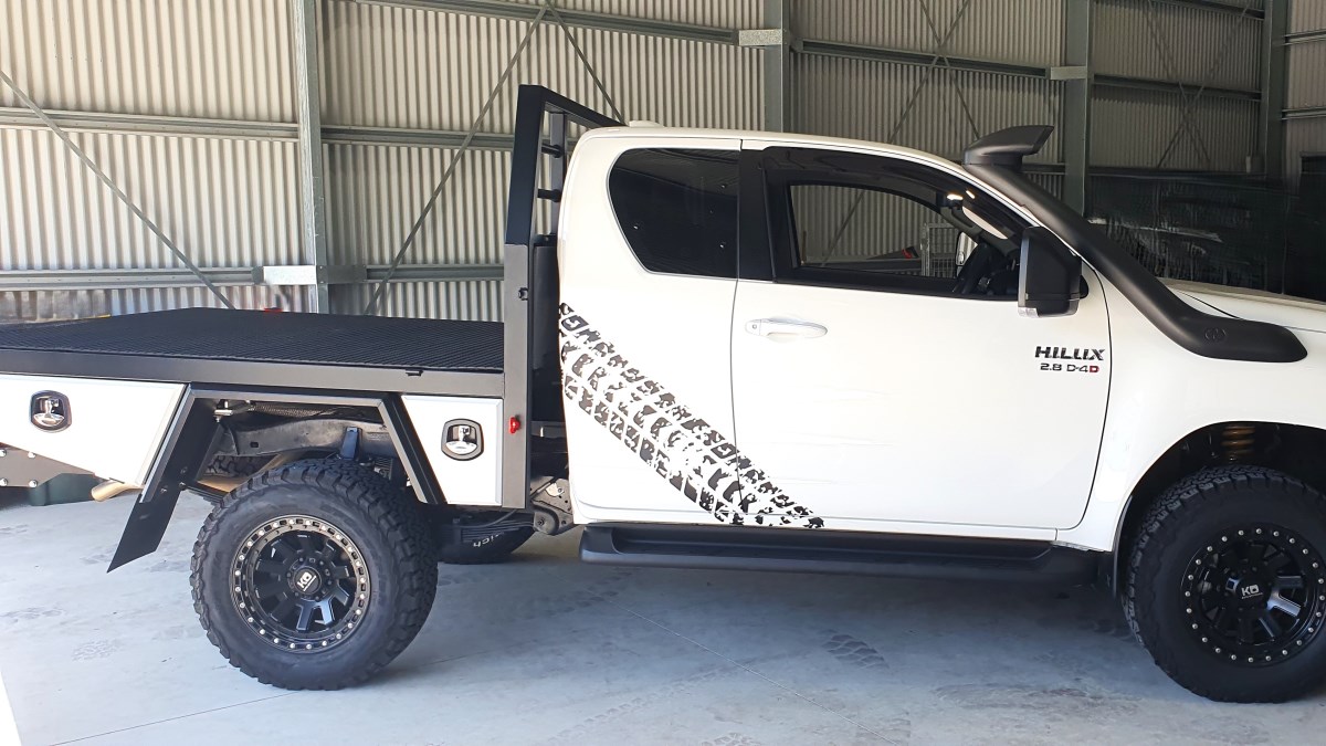 Extra-Cab Ute Example Tray design
