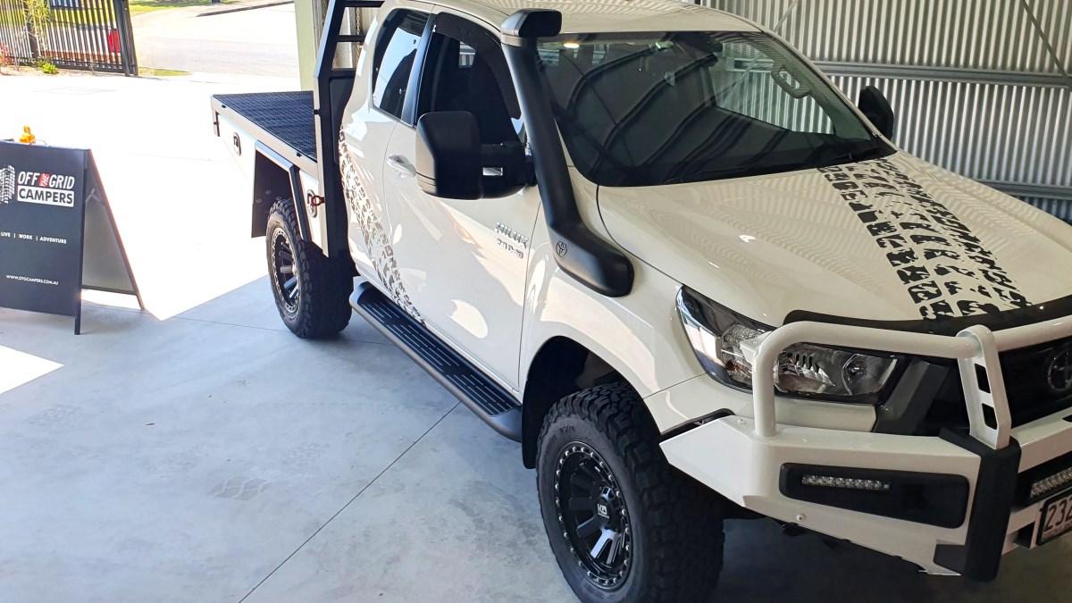 Extra-Cab Ute Example Tray design
