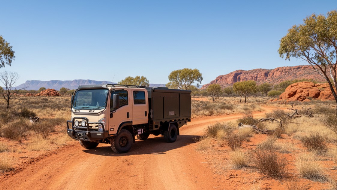 Single Cab Truck Camper in Touring NSW