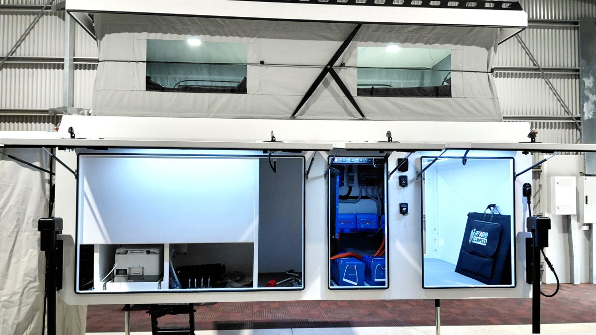 Single-Cab Truck Slide-On Camper