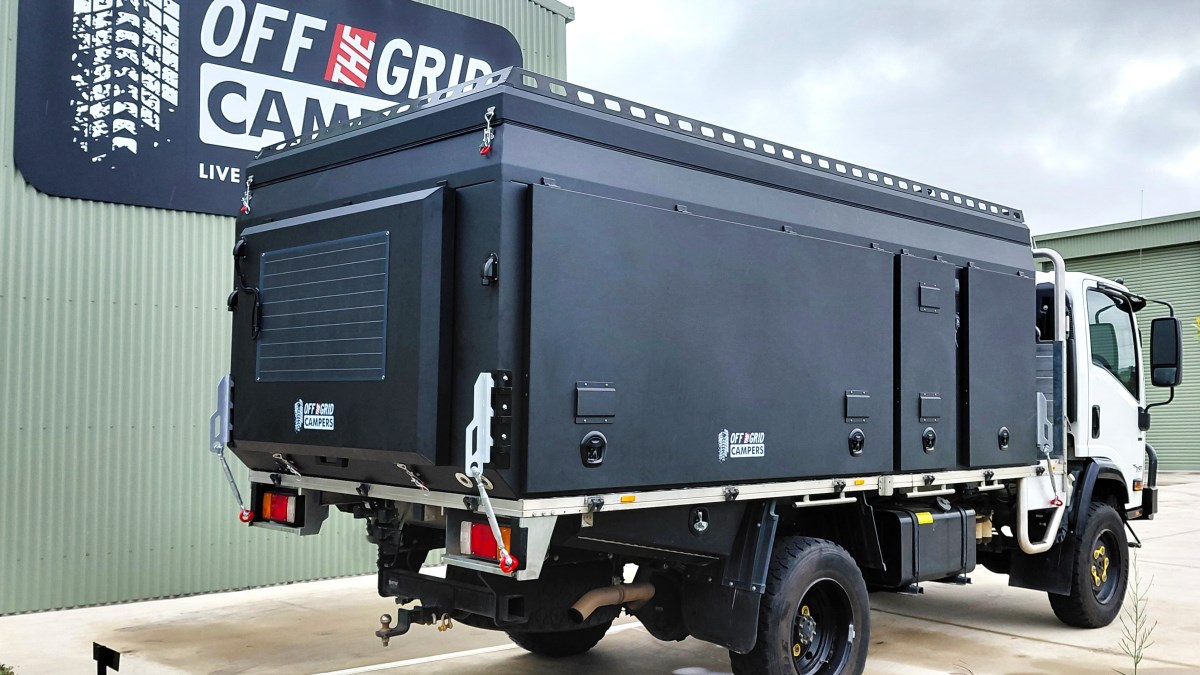 Single-Cab Truck Slide-On Camper