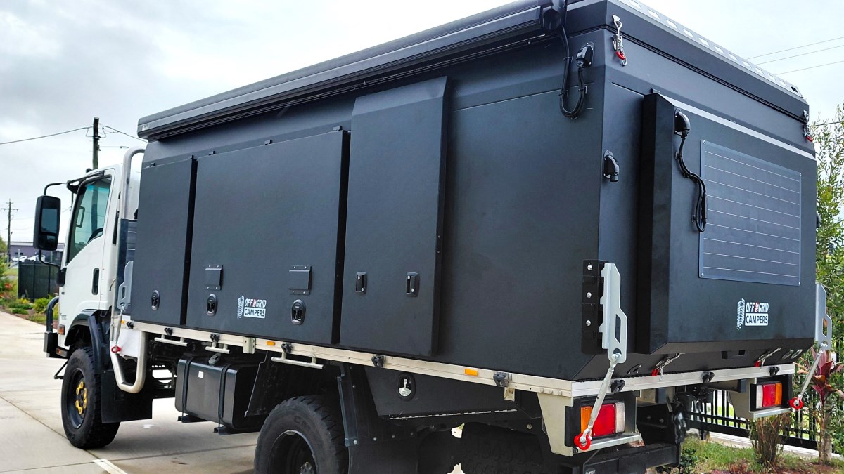Single-Cab Truck Slide-On Camper