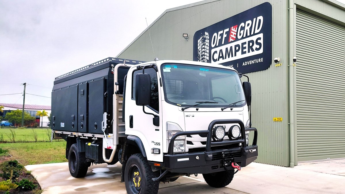 Single-Cab Truck Slide-On Camper