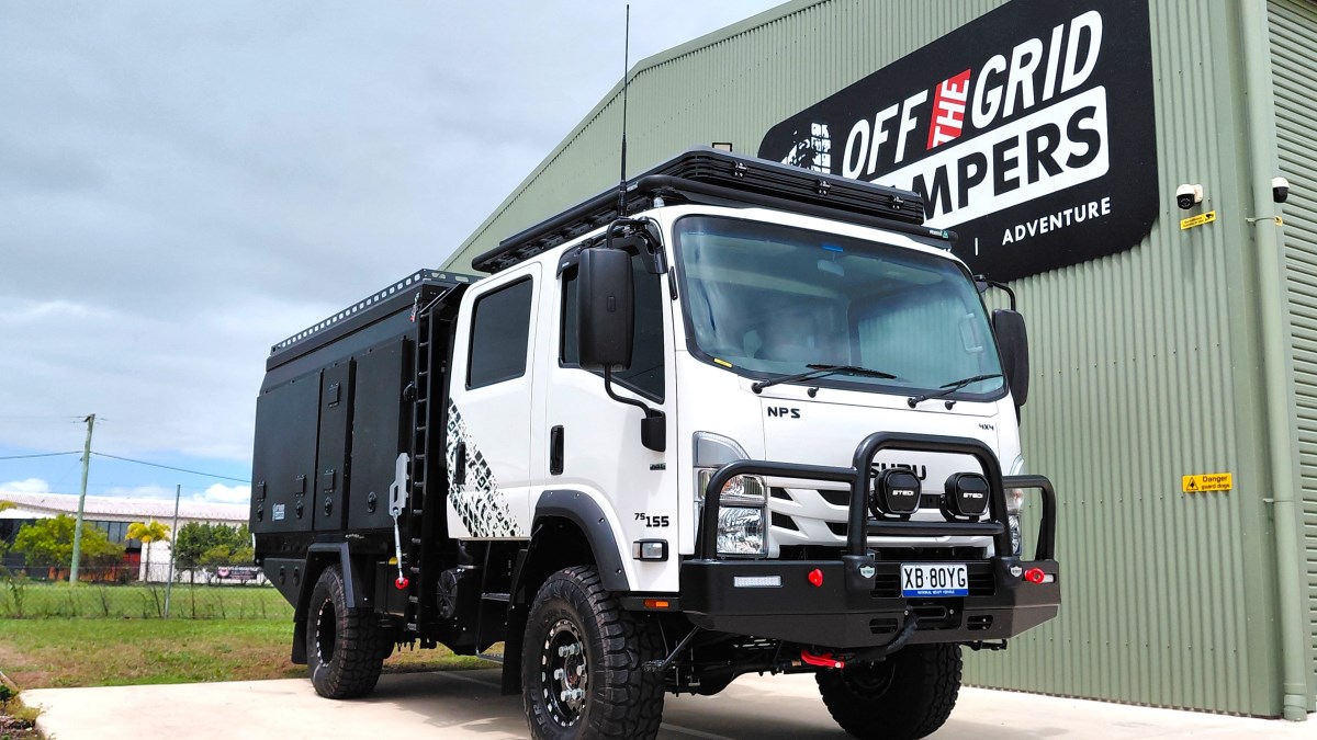 Single-Cab Truck Slide-On Camper