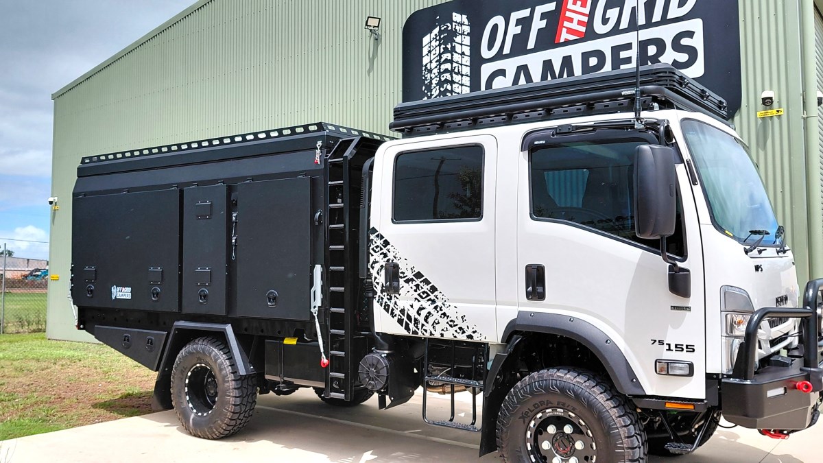 Single-Cab Truck Slide-On Camper