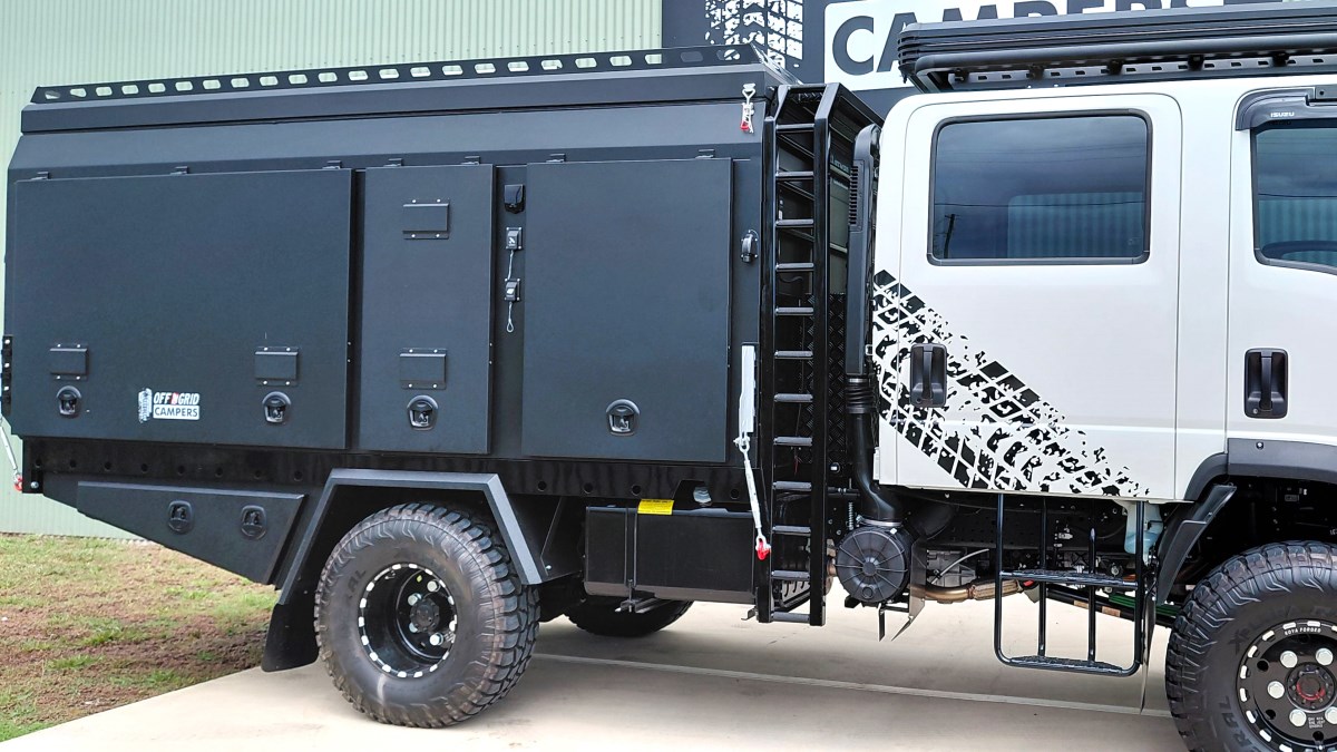 Single-Cab Truck Slide-On Camper