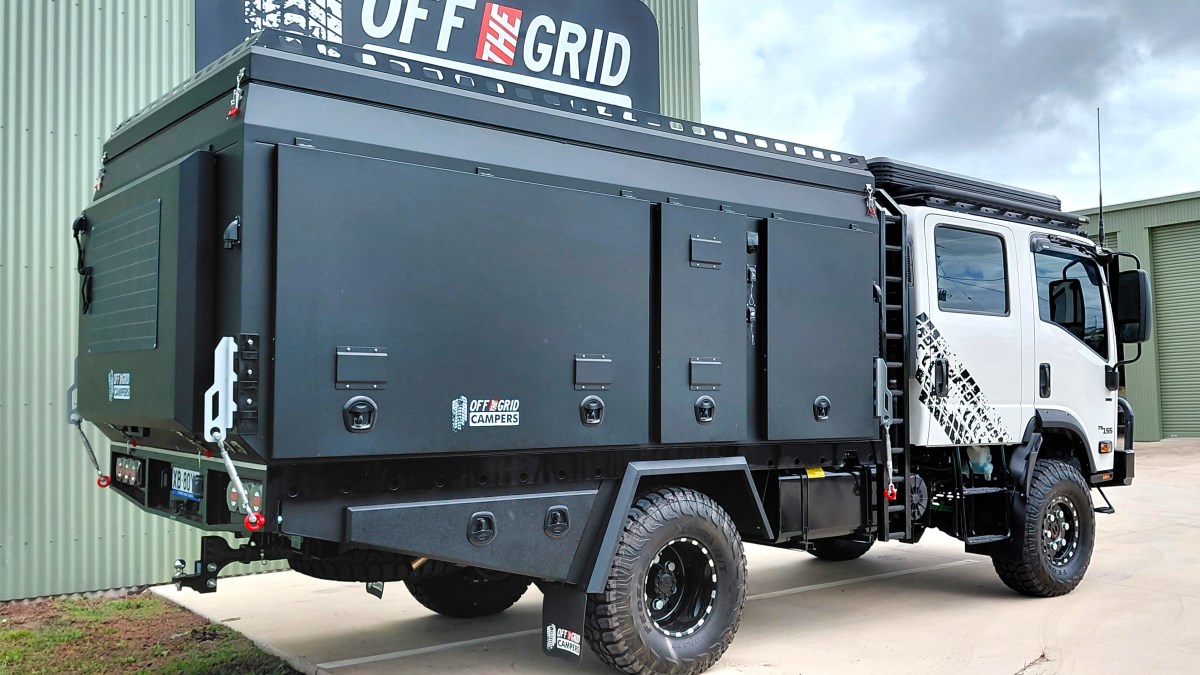 Single-Cab Truck Slide-On Camper