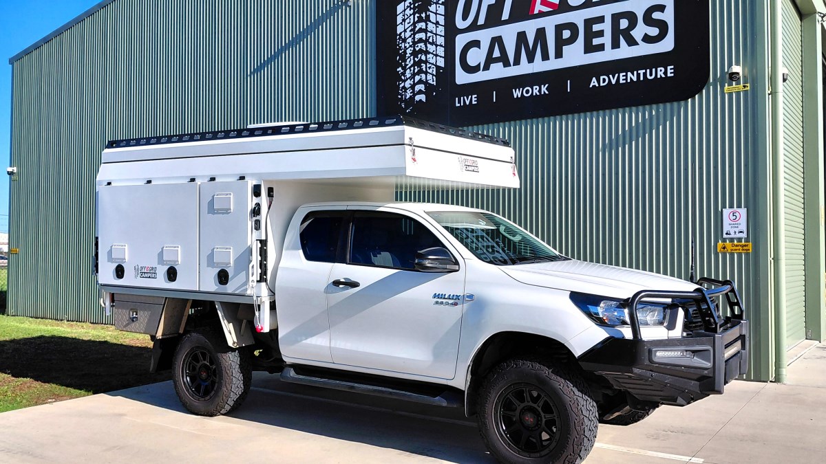 Single-Cab Truck Slide-On Camper
