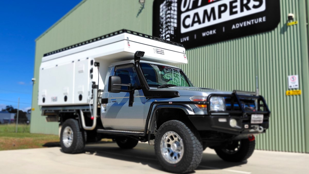 Single-Cab Truck Slide-On Camper