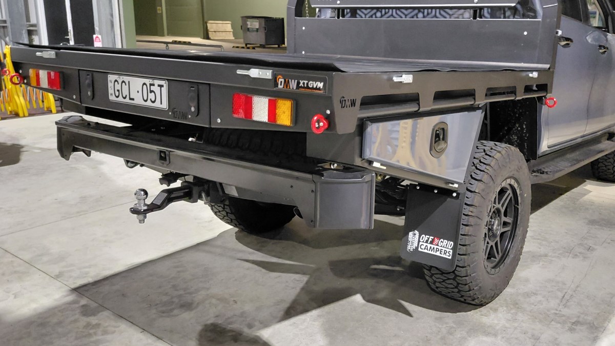 Extra-Cab Ute Example Tray design