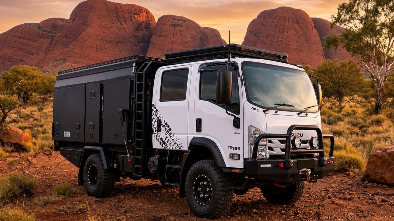 DCT-Menu dual cab camper Australia